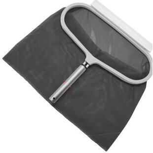 Premium schepnet met wisser (Zwart/zilver) - Kokido
