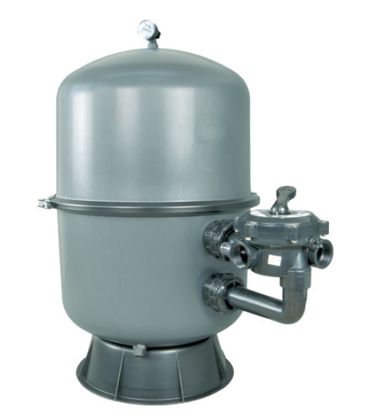 AquaForte Bilbao filter 400 zonder klep antraciet afbeelding
