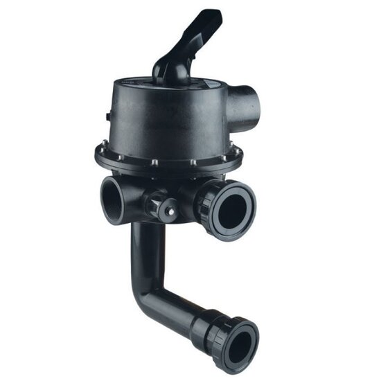 AquaForte 6-weg klep set R2½" binnendraad zwart