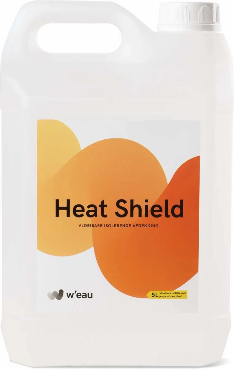W'eau W'eau Heat Shield vloeibare zwembadafdekking - 5 Liter afbeelding