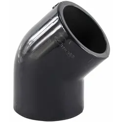 PVC knie 45 graden 50mm - W'eau