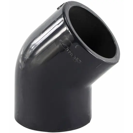 W'eau PVC knie 45 graden 50mm - W'eau