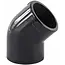 W'eau PVC knie 45 graden 50mm - W'eau