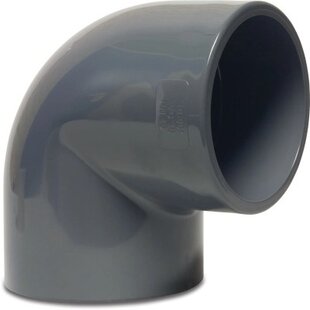 PVC knie 90 graden 50mm - W'eau