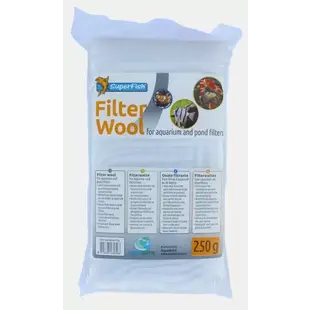 Filterwatten - Filtermateriaal - 250 g Wit Superfish