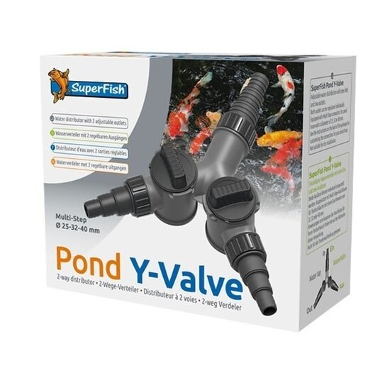 SuperFish  SuperFish vijver y-kraan 25-32-40 mm