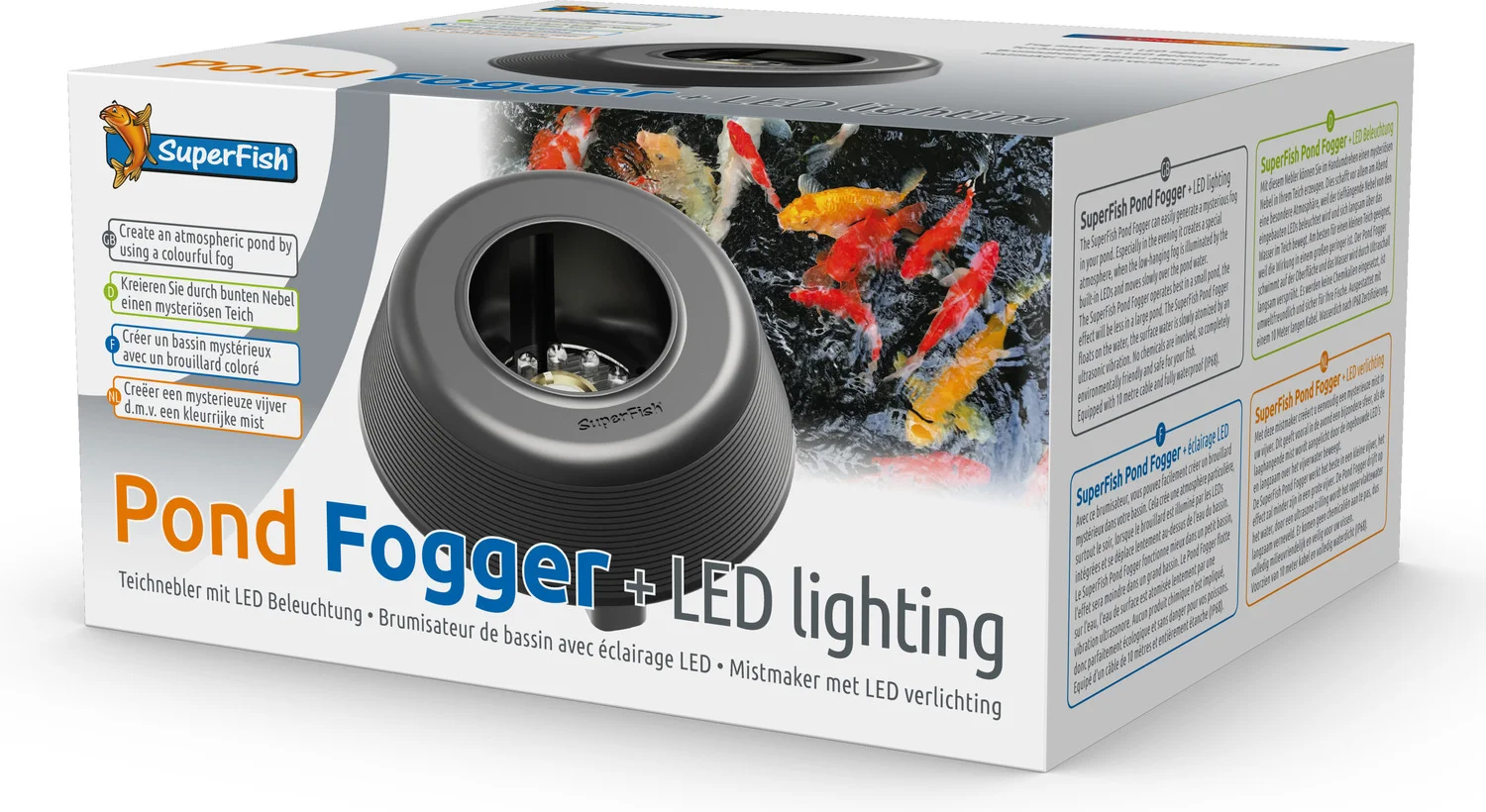 SuperFish  SuperFish Pond Fogger Mistmaker + LED Lighting afbeelding
