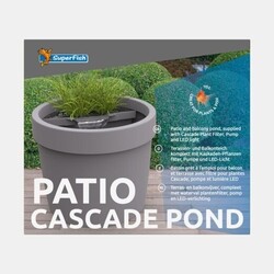 Patio cascade pond - SuperFish