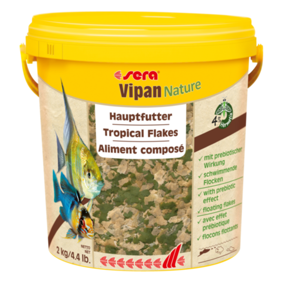 Sera Sera Vipan Nature 4kg - grote vlok