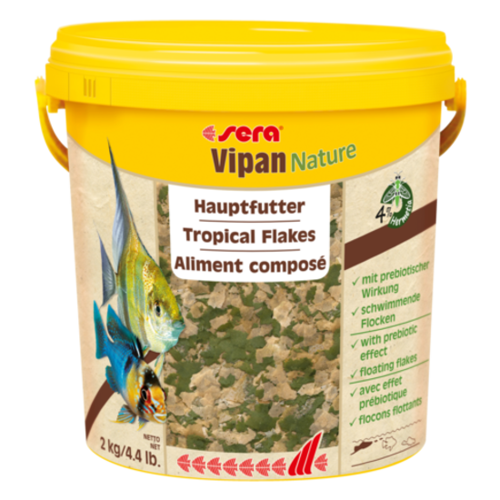 Sera Vipan Nature 4kg  grote vlok - Sera