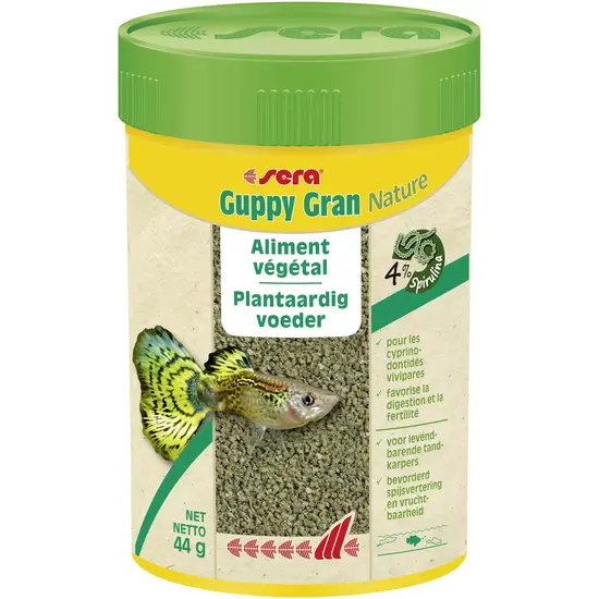Sera Guppy Gran Nature 250ml - Sera