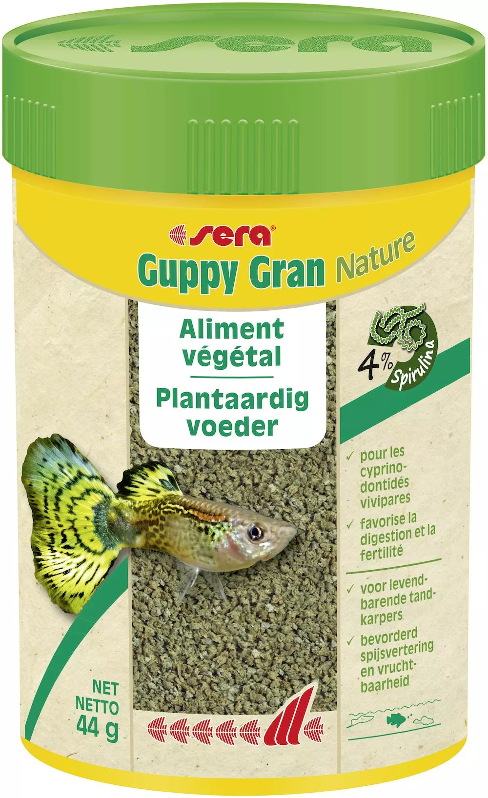 Sera Sera Guppy Gran Nature 250ml afbeelding