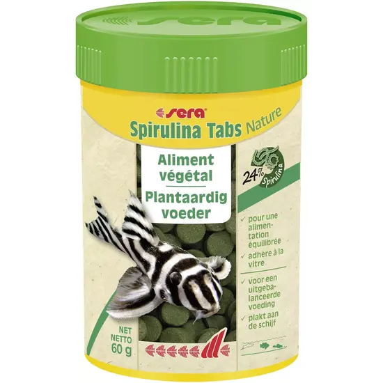 Sera Spirulina Tabs Nature 100ml - Sera