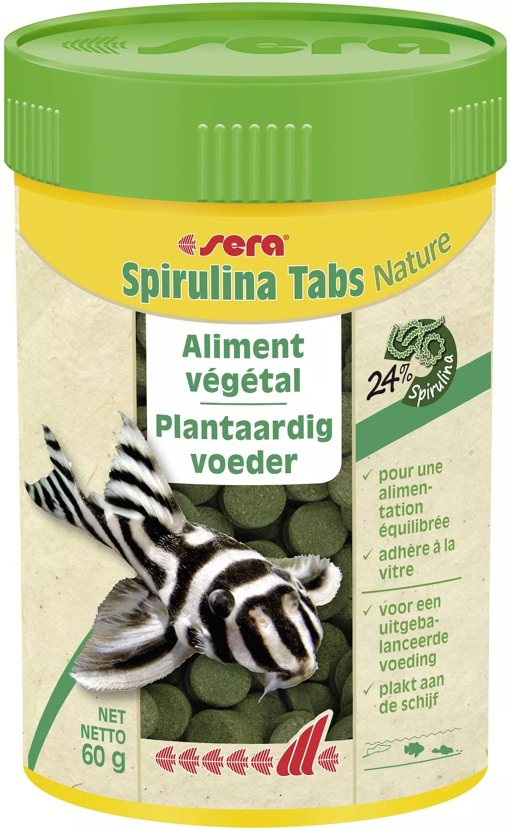 Sera Sera Spirulina Tabs Nature 100ml afbeelding