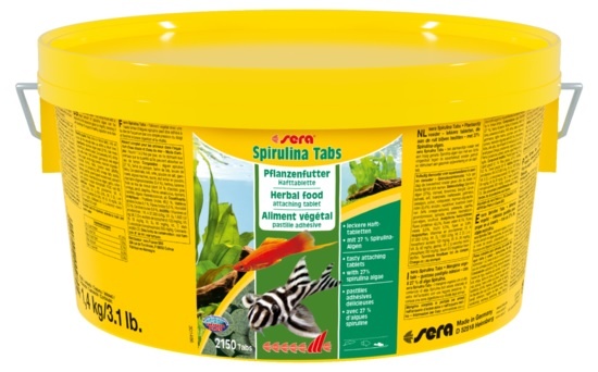 Sera Sera Spirulina Tabs Nature 1.4kg afbeelding