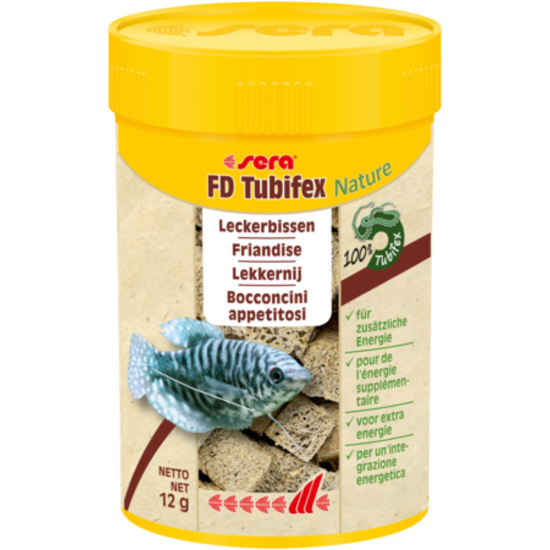 Sera FD Tubifex Nature 250ml - Sera