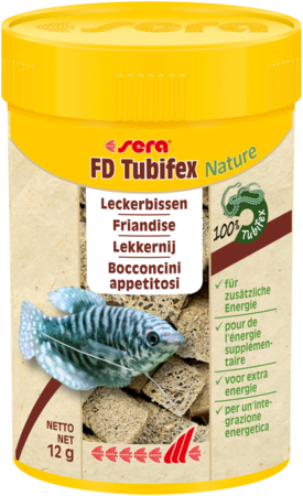 Sera Sera Fd Tubifex Nature - 250ml afbeelding