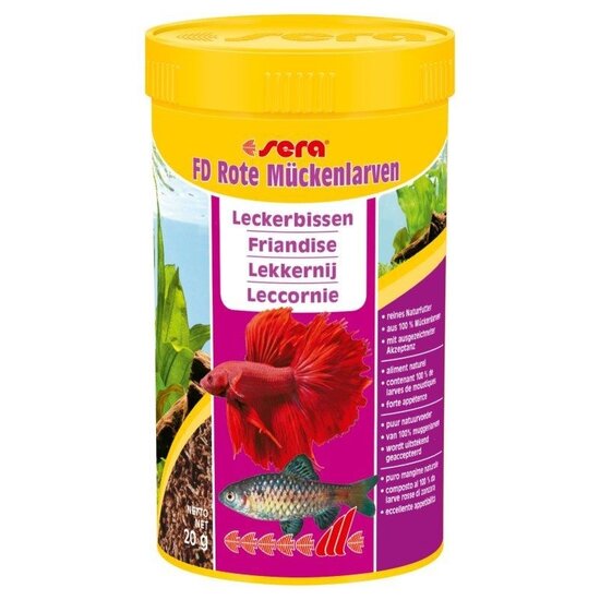 Sera  Sera FD Rode Muggenlarven - 250ml