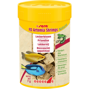 Sera Fd Artemia Shrimps Nature -100 ml