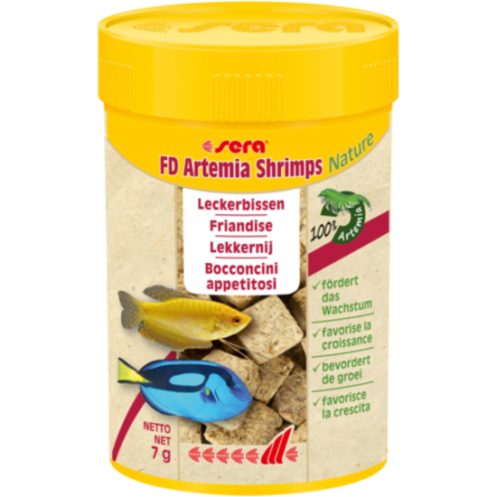 Sera FD Artemia Shrimps Nature 250ml - Sera