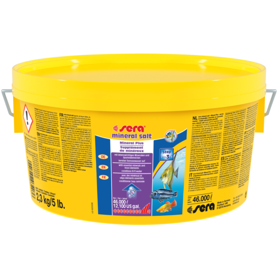 Sera Mineraal zout 2.3kg - Sera