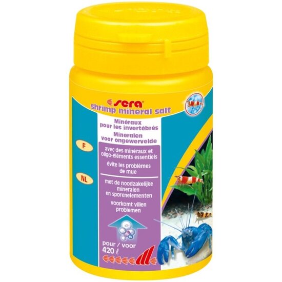 Sera Shrimp Mineral Salt 105g - Sera