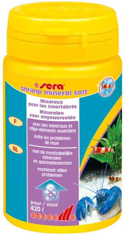 Sera Sera Shrimp Mineral Salt -105 gram afbeelding