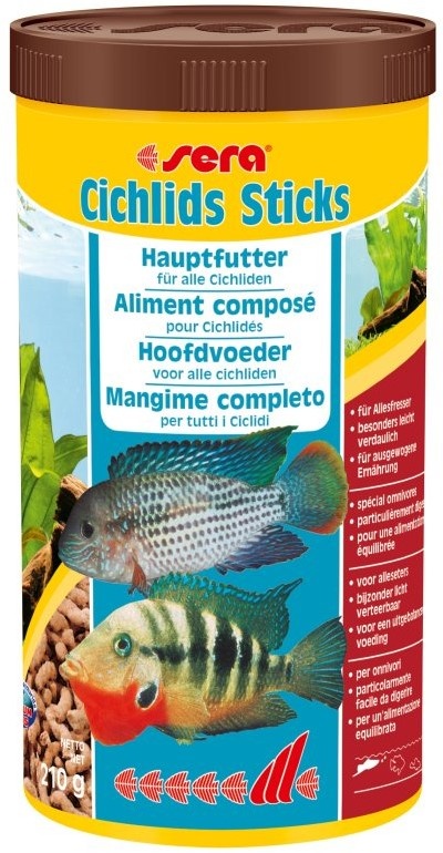 Sera Sera cichlids sticks 250ml afbeelding