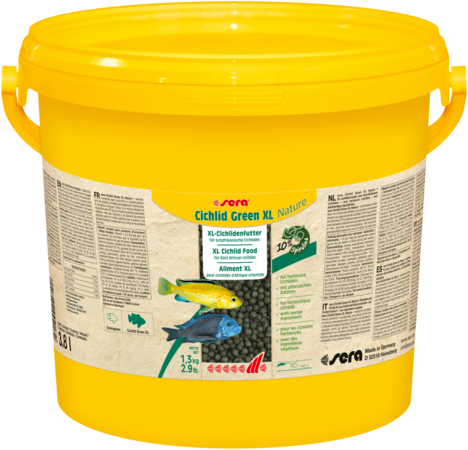Sera Sera Cichlid Green XL Nature -3.800ml afbeelding