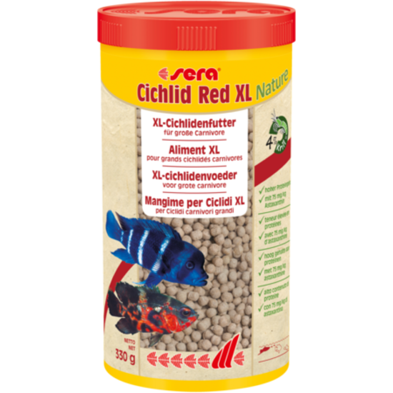 Sera Cichlid Red XL Nature 330g - Sera
