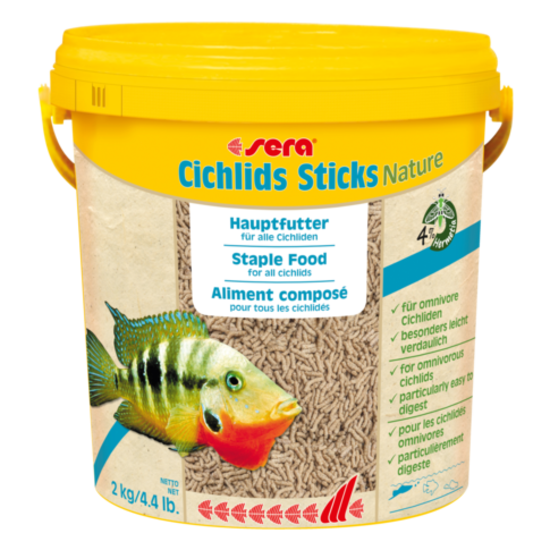 Sera Sera Cichlids Sticks Nature 2kg