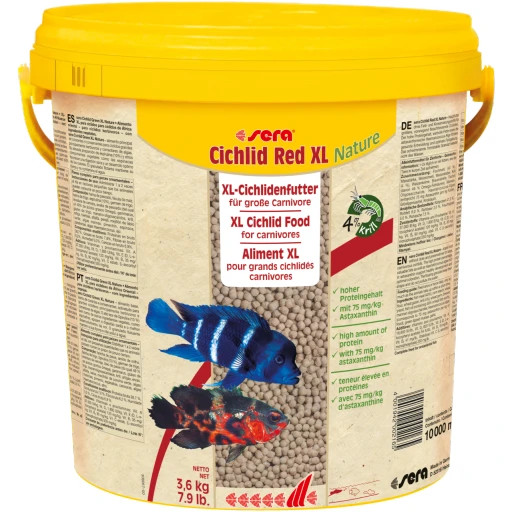 Sera Sera Cichlid Red XL Nature 3,6 kg afbeelding