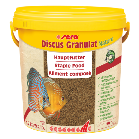 Sera Sera Discus Granulat Nature 4,2 kg afbeelding
