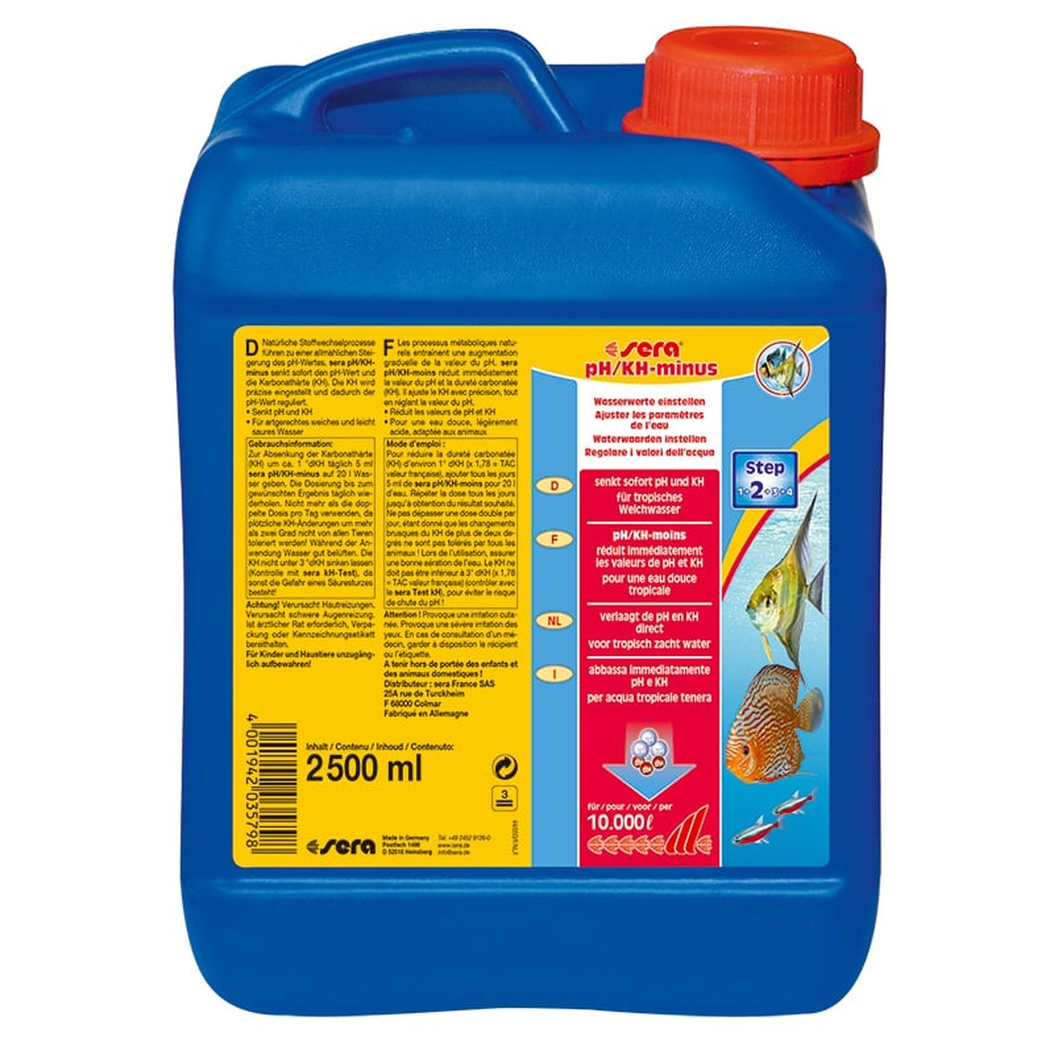 Sera Sera pH/KH-minus 2500 ml afbeelding