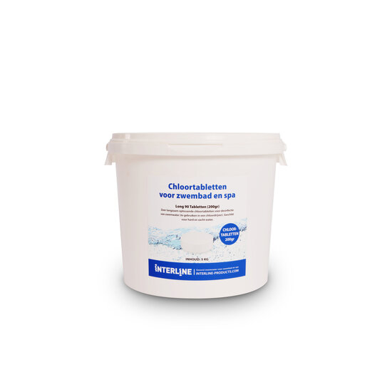 Interline  Chloortabletten 5 Kg (200 Gram) - Interline