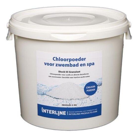 Interline  Chloorgranulaat 5 Kg - Interline