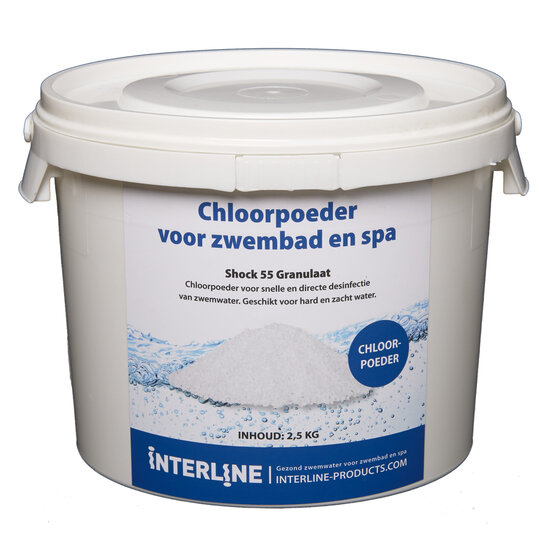 Interline  Chloorgranulaat 2,5 Kg - Interline