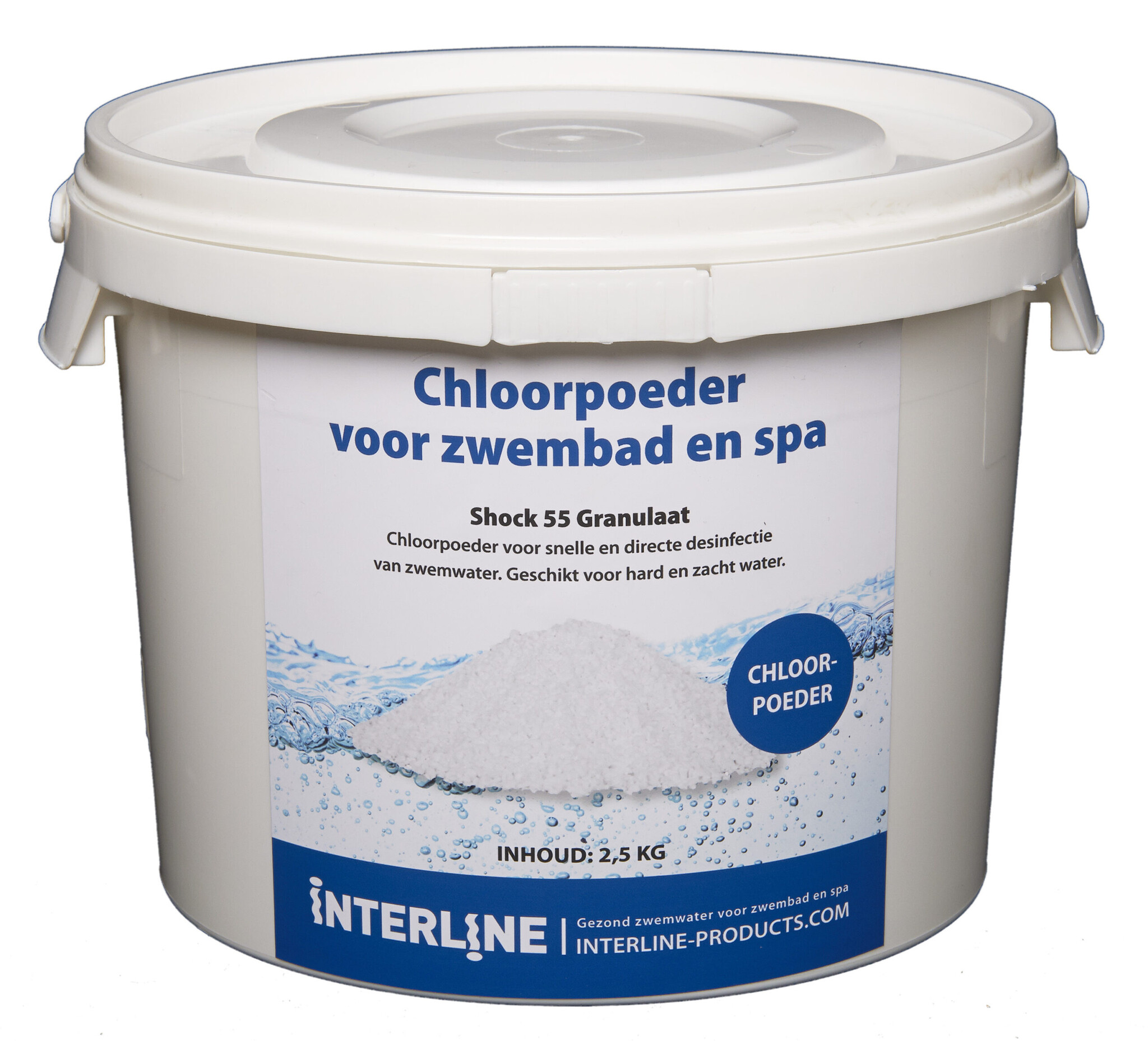 Interline  Chloorgranulaat 2,5 Kg - Interline afbeelding