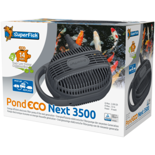 SuperFish Pond eco next 3500 - 14watt