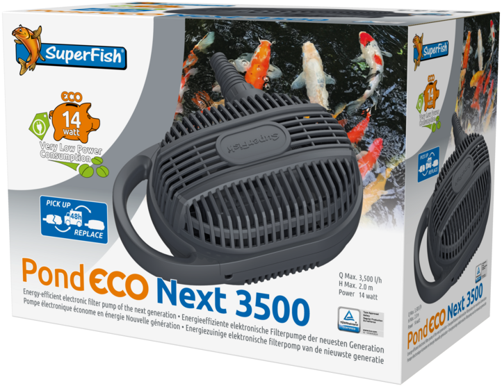 SuperFish  SuperFish Pond eco next 3500 - 14watt afbeelding