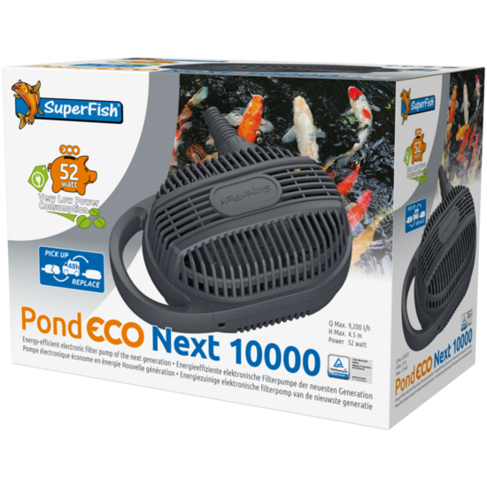 SuperFish  SuperFish Pond eco next 10.000 - 52watt