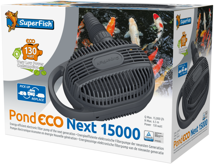 SuperFish  SuperFish Pond eco next 15.000 - 130watt afbeelding