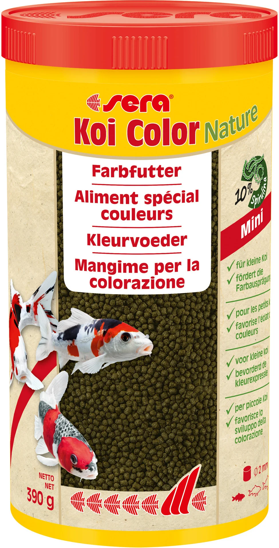 Sera Sera Koi Color Nature Mini 1000ml afbeelding