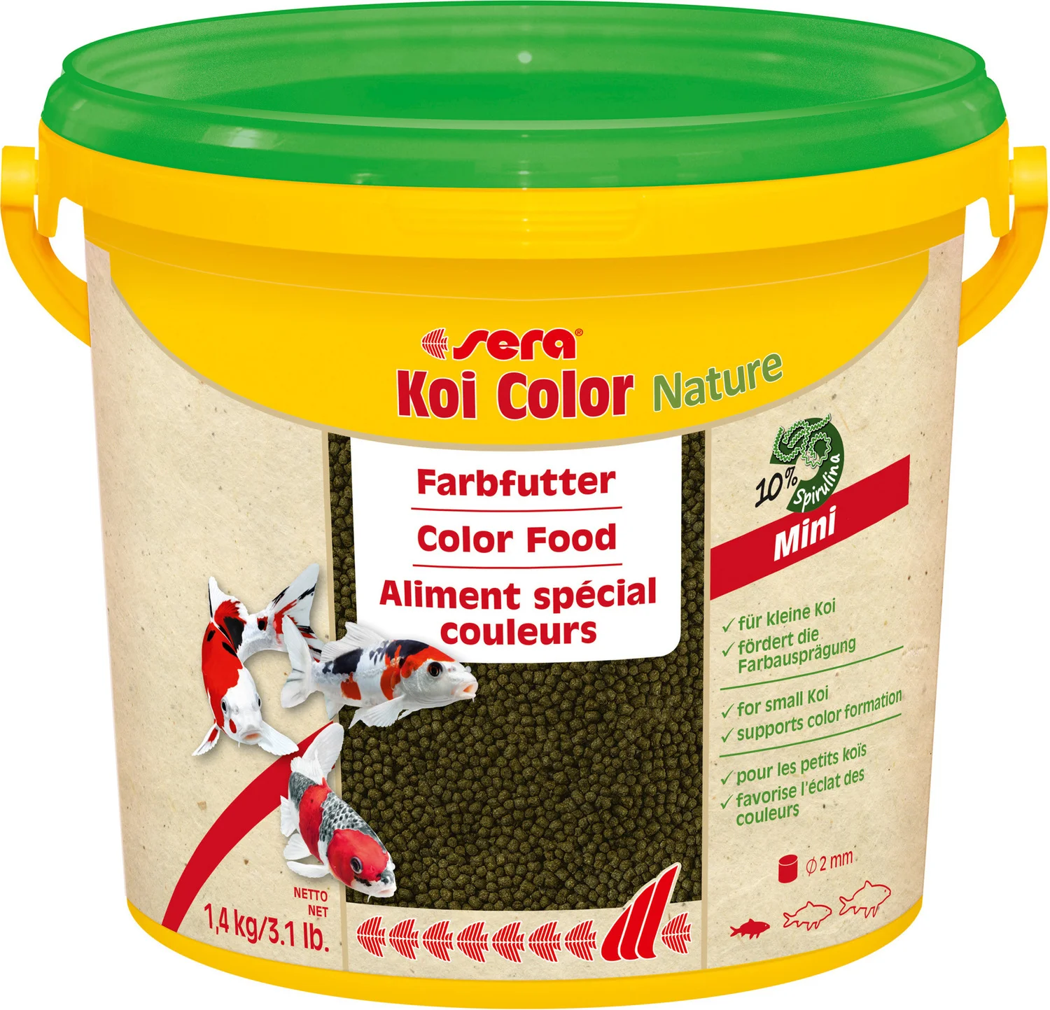 Sera Sera Koi Color Nature Mini 3.800ml afbeelding