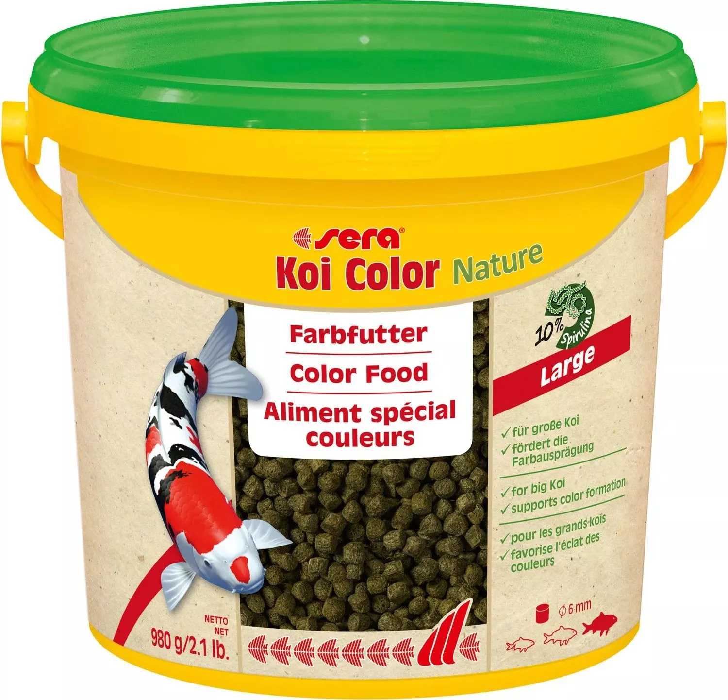 Sera Sera Koi Color Nature large 3800ml afbeelding