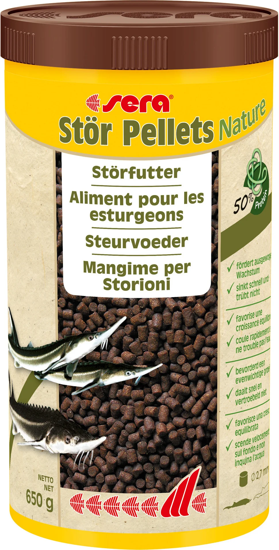 Sera Sera Stör Pellets Nature 1.000ml afbeelding