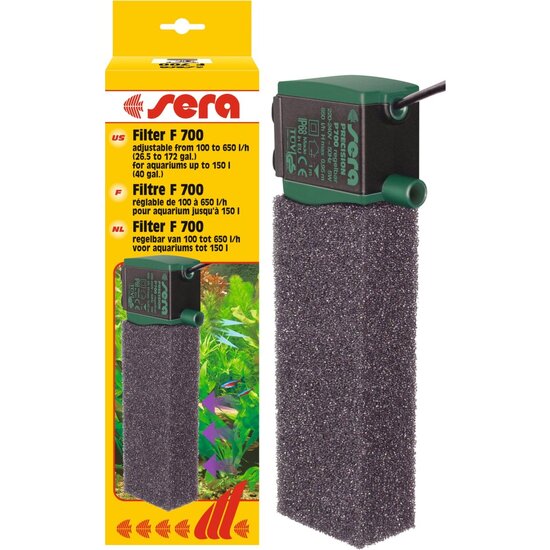 Sera Sera binnenfilter F 700 regelbaar