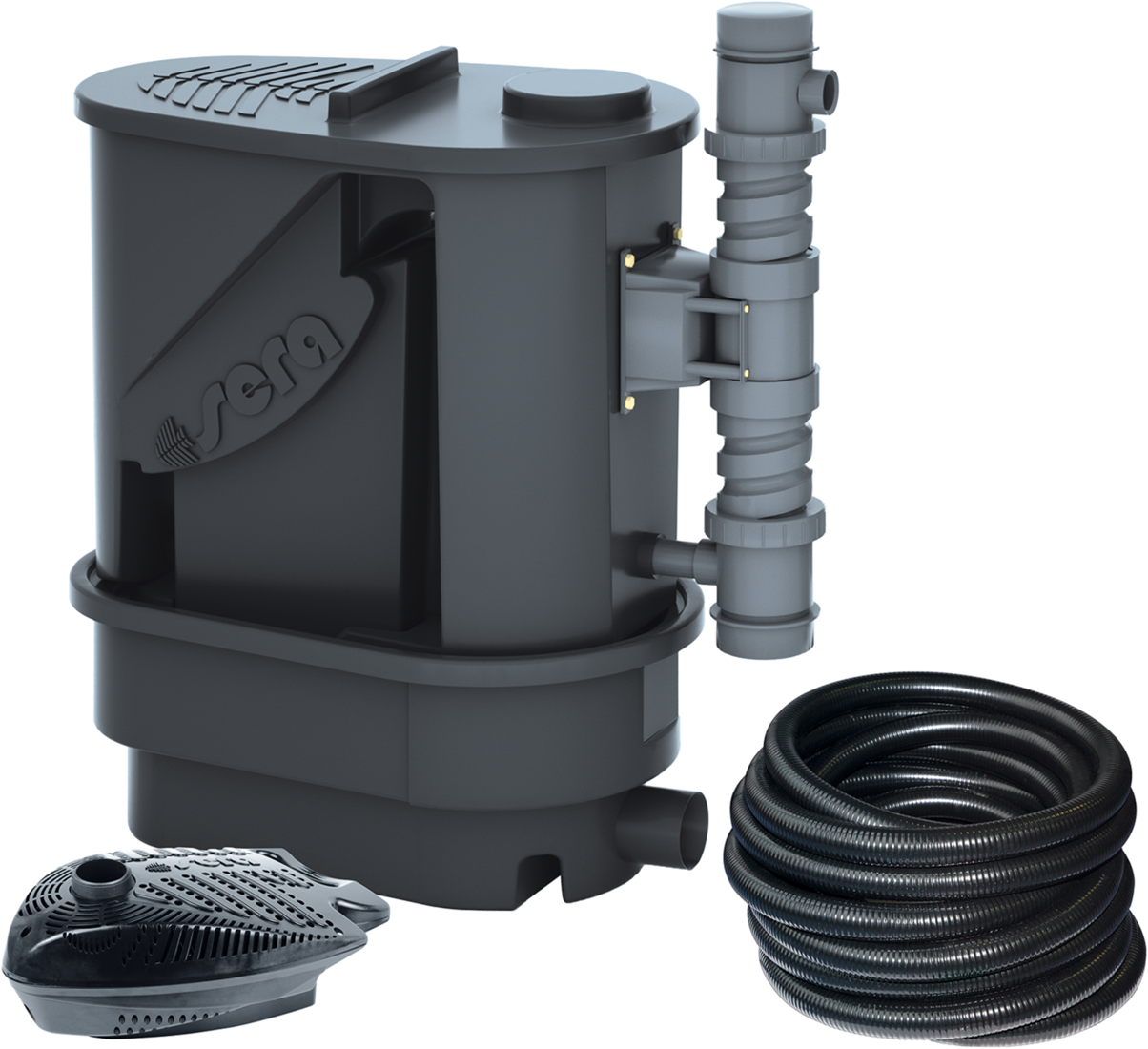 Sera Koi professional 12000 antraciet incl. PP 12000 - Sera afbeelding
