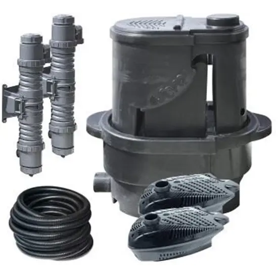 Sera KOI Professional 24000 antraciet incl. 2 UVC-55X Sera