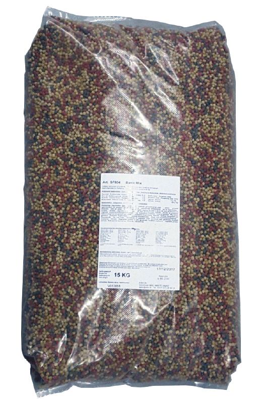 AquaForte Basic Mix 6mm 15kg Medium koivoer - Aquaforte afbeelding